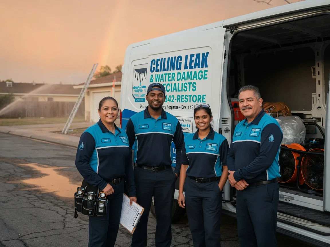 Ceiling Leak Cleanup company in Gordonville, TX