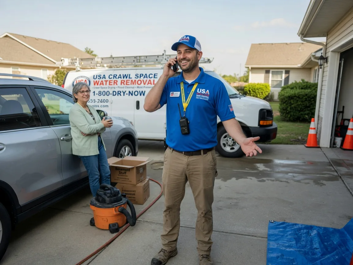 Crawl Space Water Removal Gordonville, TX FAQs
